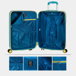 Maleta Mediana Rígida Lois Modelo Zion Con Capacidad De 60L Color -Almacenamiento De Viaje aguamarina sku 16041866 41220738 xxl