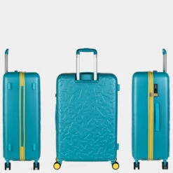 Maleta Grande Rígida Lois Modelo Zion Con Capacidad De 86 L Color -Almacenamiento De Viaje aguamarina sku 16428122 17490953 xxl