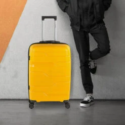 Maleta 60Cm Itaca Sarajevo -Almacenamiento De Viaje amarillo sku 16091493 00260543 xxl