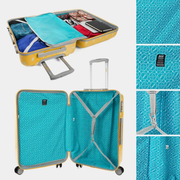 Maletas Mediana Topos Rigida Con Capacidad De 64 L 6 Maletas Mediana Topos Rigida Con Capacidad De 64 L - Imagen 4