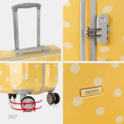 Maletas Mediana Topos Rigida Con Capacidad De 64 L 11 Maletas Mediana Topos Rigida Con Capacidad De 64 L -Almacenamiento De Viaje amarillo sku 16493949 57090830 xxl