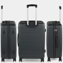 Juego De Maletas (Mediana Y Grande) Monaco En Abs Extensibles Con Capacidad De 162 L Con Tsa -Almacenamiento De Viaje antracita sku 16161729 30290287 xxl