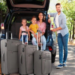 Juego De Maletas 50/60/70Cm Itaca Tamesis -Almacenamiento De Viaje antracita sku 16251390 59230922 xxl