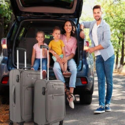 Juego De Maletas 50/60Cm Itaca Tamesis -Almacenamiento De Viaje antracita sku 16251392 01110371 xxl