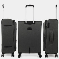 Juego De Maletas 50/60/70Cm Jaslen Brighton -Almacenamiento De Viaje antracita sku 16493122 06500945 xxl