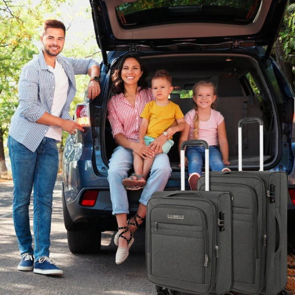 Juego De Maletas 50/60Cm Jaslen Brighton 4 Juego De Maletas 50/60Cm Jaslen Brighton - Imagen 2