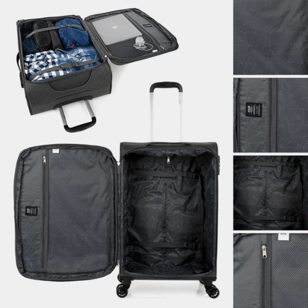 Juego De Maletas 60/70Cm Jaslen Brighton 6 Juego De Maletas 60/70Cm Jaslen Brighton - Imagen 4