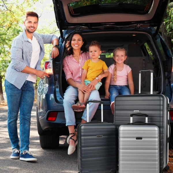 Juego De 2/3 Maletas (Cabina, Mediana Y Grande) Delfos Rigida Con Capacidad De 106 L 4 Juego De 2/3 Maletas (Cabina, Mediana Y Grande) Delfos Rigida Con Capacidad De 106 L - Imagen 2