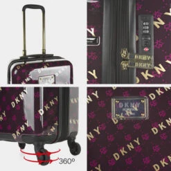 Dkny-905 Maleta 60Cm On Repeat -Almacenamiento De Viaje aubergine pink gold sku 16663540 37190359 xxl
