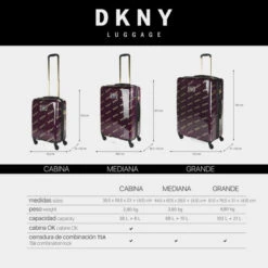 Dkny-905 Maleta 60Cm On Repeat -Almacenamiento De Viaje aubergine pink gold sku 16663540 37210806 xxl