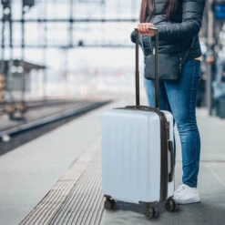 Maleta De Cabina Skpat Lisboa Rígida En Abs Extensible Con Capacidad De 39L Tsa Integrado 37 Maleta De Cabina Skpat Lisboa Rígida En Abs Extensible Con Capacidad De 39L Tsa Integrado -Almacenamiento De Viaje azul celeste sku 16106958 01210822 xxl