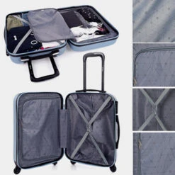 Maleta 60Cm Itaca Tiber -Almacenamiento De Viaje azul claro sku 16438045 38490598 xxl