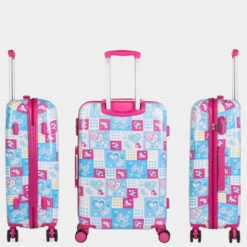 Juego De Maletas 50/60Cm Itaca Aras -Almacenamiento De Viaje azul fucsia sku 16493231 06280466 xxl
