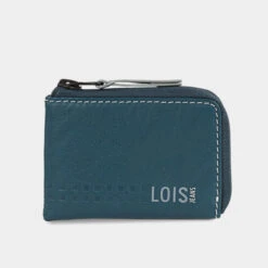 Monedero De Hombre Lois Temple En Piel 11 Monedero De Hombre Lois Temple En Piel -Almacenamiento De Viaje azul gris sku 16091400 14230137 xxl