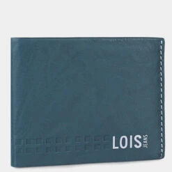 Cartera De Hombre Lois Temple En Piel 22 Cartera De Hombre Lois Temple En Piel -Almacenamiento De Viaje azul gris sku 16578000 16540255 xxl