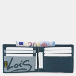 Cartera De Hombre Lois Temple En Piel 24 Cartera De Hombre Lois Temple En Piel -Almacenamiento De Viaje azul gris sku 16578000 16560402 xxl
