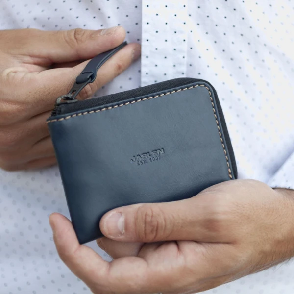 Monedero De Hombre Jaslen Lyon En Piel 14 Monedero De Hombre Jaslen Lyon En Piel - Imagen 12