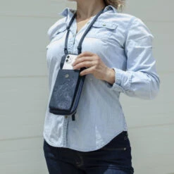 Mini Bolso Para Móvil Bandolera Lois Para Mujer Redwood -Almacenamiento De Viaje azul marino sku 16042258 47510676 xxl