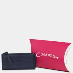 Cartera De Mujer Cimarron Shasta En Polipiel -Almacenamiento De Viaje azul marino sku 16042416 10450434 xxl