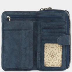 Cartera De Mujer Lois Redwood Color Bordada -Almacenamiento De Viaje azul marino sku 16321712 18470793 xxl