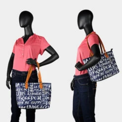 Bolso Shopper Lois Words 15 Bolso Shopper Lois Words -Almacenamiento De Viaje azul marino sku 16654536 32150345 xxl