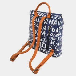 Mochila Lois Words -Almacenamiento De Viaje azul marino sku 16654538 33370761 xxl