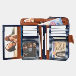 Cartera De Mujer Skpat Genova En Lona-Poliéster-Polipiel -Almacenamiento De Viaje azul marino sku 16654583 48470182 xxl