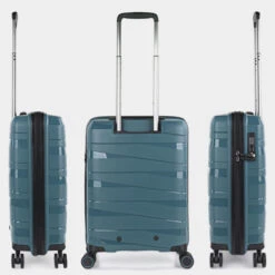 Maletas De Cabina Stuttgart Rigida/Blanda Con Capacidad De 33 L -Almacenamiento De Viaje azul metalico sku 16161601 05100905 xxl