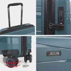 Maletas De Cabina Stuttgart Rigida/Blanda Con Capacidad De 33 L -Almacenamiento De Viaje azul metalico sku 16161601 05120653 xxl