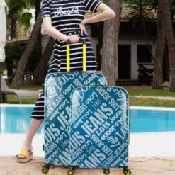 Lois Maletas Mediana Kenner Rigida Con Capacidad De 88 L -Almacenamiento De Viaje azul vaquero gris sku 16654431 21440716 xxl