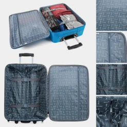 Maleta Cabina Itaca Cassley -Almacenamiento De Viaje azul vaquero sku 16065368 33140226 xxl