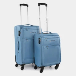 Juego De Maletas 50/60Cm Itaca Tamesis -Almacenamiento De Viaje azul vaquero sku 16264501 01160118 xxl