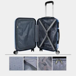 Maleta Cabina Itaca Sevron -Almacenamiento De Viaje azul zafiro sku 16346509 42410336 xxl