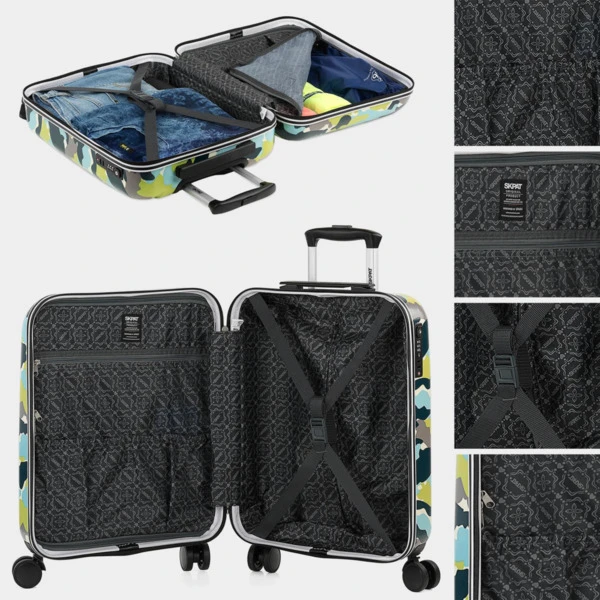Maleta De Cabina Camo Rigida Con Capacidad De 34,5 L 5 Maleta De Cabina Camo Rigida Con Capacidad De 34,5 L - Imagen 3