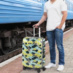 Maleta 60Cm Skpat Camo Rígida Con Capacidad 64 L