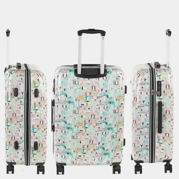 Juego De Maletas (Cabina Y Mediana) Lucca Rígidas Con Capacidad De 98,5 L 6 Juego De Maletas (Cabina Y Mediana) Lucca Rígidas Con Capacidad De 98,5 L - Imagen 4