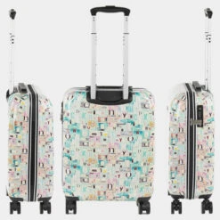 Juego De Maleta Cabina Y Neceser Skpat Lucca -Almacenamiento De Viaje azul sku 16041821 11550755 xxl