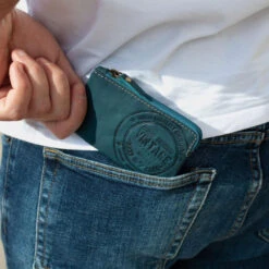 Monedero De Hombre Skpat Vintage En Piel -Almacenamiento De Viaje azul sku 16042097 33580078 xxl