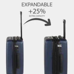 Maleta 60 Cms Mediana Skpat Lisboa Rígida En Abs Extensible Con Capacidad De 65L Tsa Integrado -Almacenamiento De Viaje azul sku 16062185 04210460 xxl