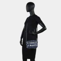 Bolso Bandolera De Mujer Lois Monterrey En Polipiel -Almacenamiento De Viaje azul sku 16064784 48470220 xxl