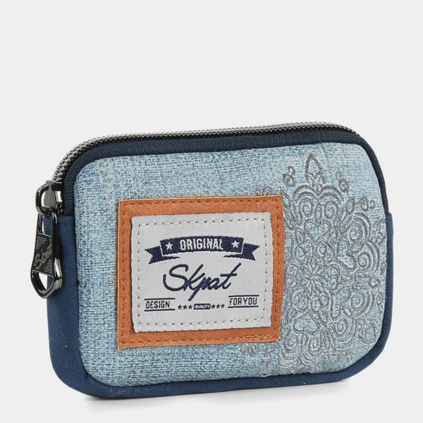 Monedero De Mujer Skpat Marsella En Lona-Polyester-Polipiel 3 Monedero De Mujer Skpat Marsella En Lona-Polyester-Polipiel