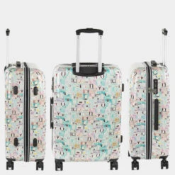 Maletas Mediana Lucca Rigida Con Capacidad De L -Almacenamiento De Viaje azul sku 16154649 19410588 xxl