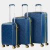 Lois Juego De Maletas (Cabina, Mediana Y Grande) Estocolmo Rígidas De Abs Con Capacidad De 170L -Almacenamiento De Viaje azul sku 16428095 58590683 xxl