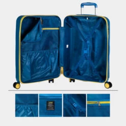 Lois Juego De Maletas (Cabina, Mediana Y Grande) Estocolmo Rígidas De Abs Con Capacidad De 170L -Almacenamiento De Viaje azul sku 16428095 59020356 xxl