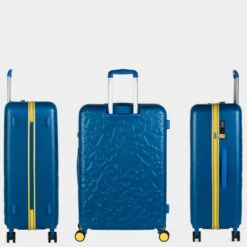 Maleta Grande Rígida Lois Modelo Zion Con Capacidad De 86 L Color -Almacenamiento De Viaje azul sku 16428121 17430774 xxl