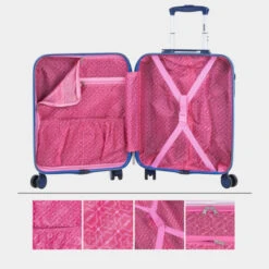 Maletas Mediana Smile Rigida Con Capacidad De 64 L -Almacenamiento De Viaje azul sku 16437970 11570155 xxl