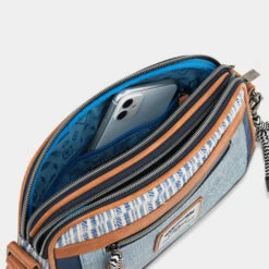 Bolso Bandolera Skpat Marsella -Almacenamiento De Viaje azul sku 16437985 58460413 xxl