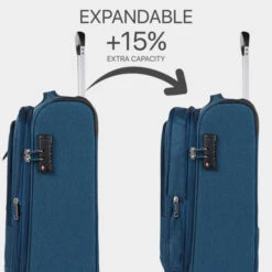 Maleta 60Cm Jaslen Brighton -Almacenamiento De Viaje azul sku 16493136 02250057 xxl