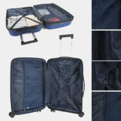 Maleta 70Cm Itaca Moscu -Almacenamiento De Viaje azul sku 16498188 54330686 xxl