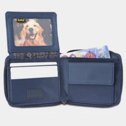 Billetero Con Cremallera De Hombre Lois Steller En Lona-Pvc -Almacenamiento De Viaje azul sku 16654471 01230600 xxl